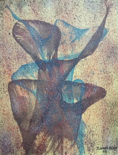 Peinture intitulée "Formes et couleurs 1" par Jean  Amos Blain, Œuvre d'art originale, Acrylique