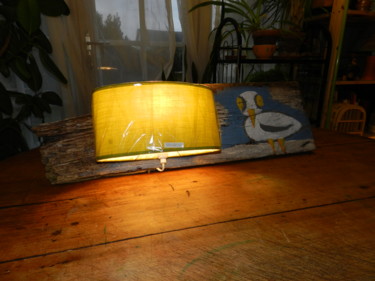 Artcraft titled "LAMPE MOUETTE 1" by Le Livreur De Chats, Original Artwork