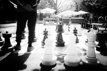 Fotografía titulada "Echecs" por Jean-Baptiste Bucau, Obra de arte original, Fotografía digital