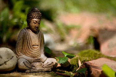Photographie intitulée "Bouddha" par Imagelys Photographie, Œuvre d'art originale, Photographie numérique