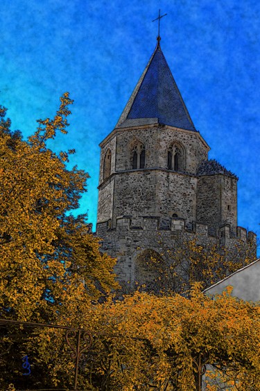 Photography titled "Sorèze - Tour Saint…" by Imagelys Photographie, Original Artwork, Digital Photography