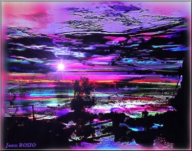 Цифровое искусство под названием "FAIRYNATURO" - Jean Bosio, Подлинное произведение искусства, Цифровая живопись