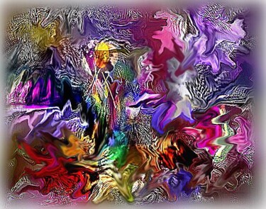 Digital Arts titled "FIESTINALIO" by Jean Bosio, Original Artwork, Digital Painting