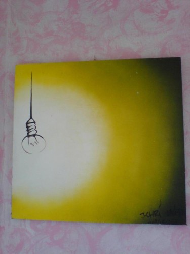 Peinture intitulée "lumière" par Jean-Christophe Voisin, Œuvre d'art originale
