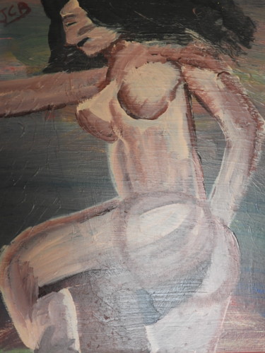 Peinture intitulée "Femme sensuelle dou…" par Jean-Christian Belcourt, Œuvre d'art originale, Acrylique
