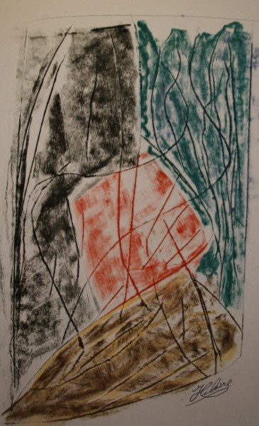 Malerei mit dem Titel "Fin d'orage 292" von Jean-Christophe Hilaire, Original-Kunstwerk, Pastell