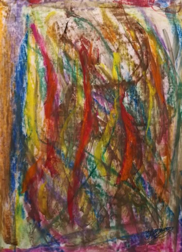 Painting titled "Les Princesses en r…" by Jean-Christophe Hilaire, Original Artwork, Pastel