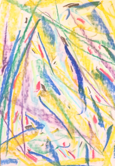 Des salves de tendresses / 477 Peinture intitulée "Des salves de tendr…" par Jean-Christophe Hilaire, Œuvre d'art originale, Pastel