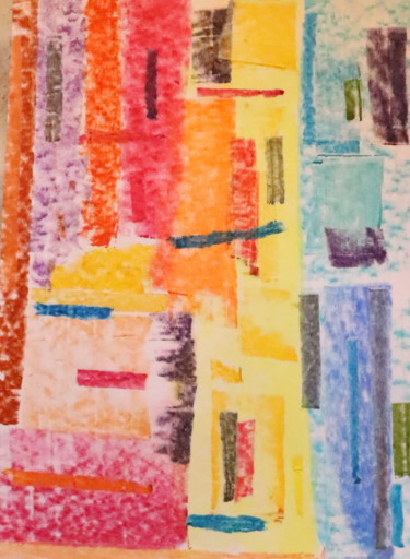 Comprimé de Rêves / 494 Peinture intitulée "Comprimé de Rêves /…" par Jean-Christophe Hilaire, Œuvre d'art originale, Pastel