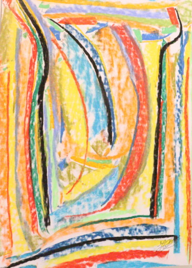 Pittura intitolato "Lumineuses Escapade…" da Jean-Christophe Hilaire, Opera d'arte originale, Pastello