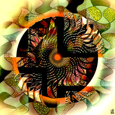 Digital Arts titled "composition 174" by Jean-Christophe Latger, Original Artwork