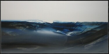 Картина под названием "ICEBERG" - Jean Claude Barthel, Подлинное произведение искусства, Масло Установлен на Деревянная рама…