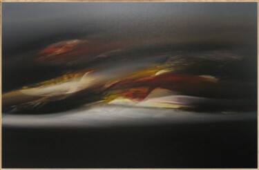 Pintura titulada "LUMIERE CELESTE" por Jean Claude Barthel, Obra de arte original, Oleo Montado en Bastidor de camilla de ma…