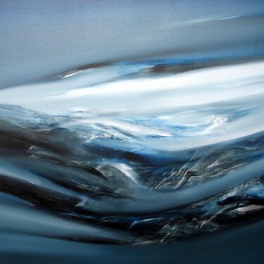 Peinture intitulée "OCEAN" par Jean Claude Barthel, Œuvre d'art originale, Huile