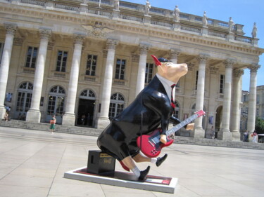 Escultura titulada "ACDC" por Jean Claude Causse, Obra de arte original, Arcilla polimérica