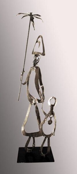 Sculpture intitulée "promenada.jpg" par Jean Claude Causse, Œuvre d'art originale, Métaux