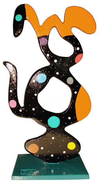 Sculpture titled "riri-1.jpg" by Jean Claude Causse, Original Artwork, Resin