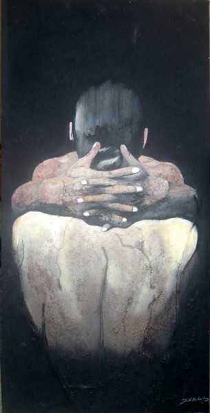 Peinture intitulée "Intimité" par Jean Claude Colombano, Œuvre d'art originale, Acrylique