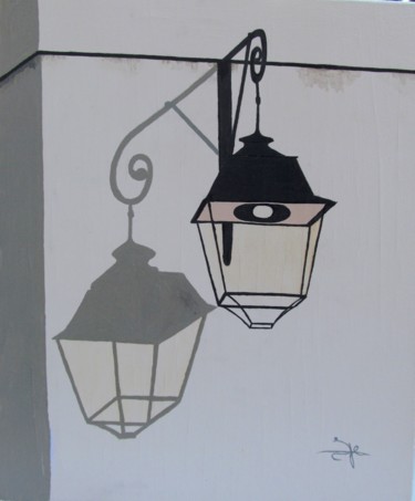 「Ombre et lumière」というタイトルの絵画 Slydesによって, オリジナルのアートワーク, アクリル