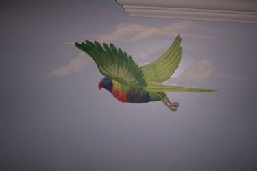 Peinture intitulée "oiseau_125_dpi.jpg" par Jean-Claude Latour, Œuvre d'art originale