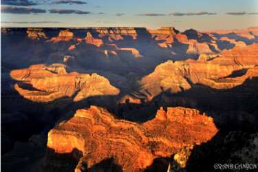 Fotografie getiteld "Grand canyon" door Jean-Claude Mathier, Origineel Kunstwerk, Digitale fotografie