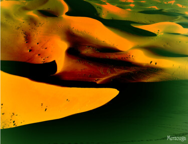Photographie intitulée "Sahara" par Jean-Claude Mathier, Œuvre d'art originale, Photographie numérique