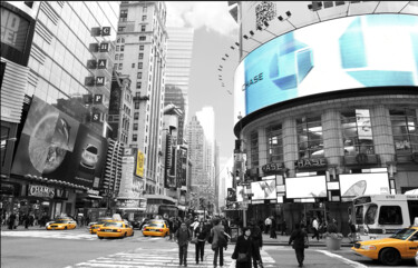 Photography titled "Times square 1" by Jean-Claude Mathier, Original Artwork, Digital Photography