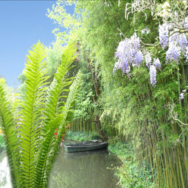 Photography titled "Giverny 2" by Jean-Claude Mathier, Original Artwork, Digital Photography