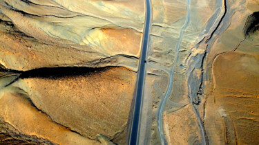 Photographie intitulée "La route est longue…" par Jean-Claude Mathier, Œuvre d'art originale, Photographie numérique