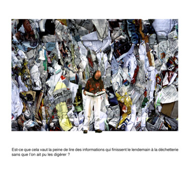 Fotografia intitolato "journal de bord 42" da Jean-Claude Mathier, Opera d'arte originale, Fotografia digitale