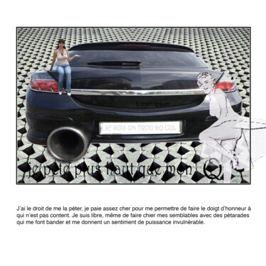 Grafika cyfrowa / sztuka generowana cyfrowo zatytułowany „Attention 5” autorstwa Jean-Claude Mathier, Oryginalna praca, Foto…