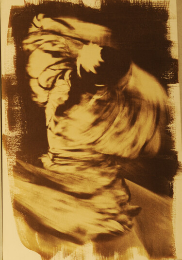 Fotografie mit dem Titel "Flamenco à Nimes" von Jean Claude Nougaret, Original-Kunstwerk, Siebdruck
