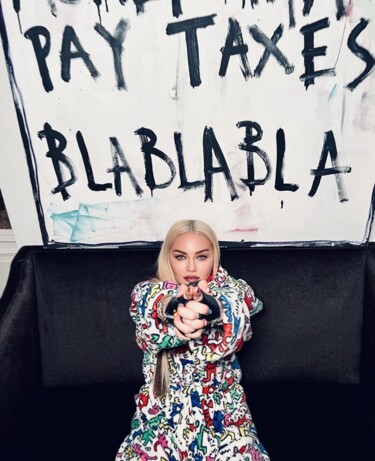 Le nouveau message provocant de Madonna pour rendre hommage à Keith Haring