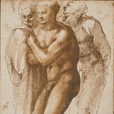 Bei einer Pariser Auktion könnte eine seltene Zeichnung von Michelangelo 33 Millionen Dollar erreichen