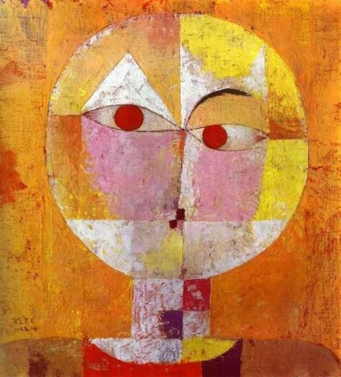 Senecio (1922) van Paul Klee