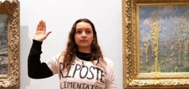 I manifestanti ambientalisti prendono di mira la "Primavera" di Monet con una zuppa nell'incidente del museo