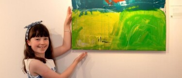 Nine-Year-Old’s Exhibition Opens at Christie’s