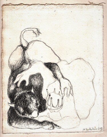 Desenho intitulada "reve-minautore-0009" por Jean Francois Bottollier, Obras de arte originais