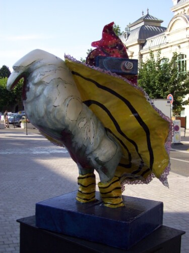 Sculpture titled "La Gitane" by Jean Francois Bottollier, Original Artwork
