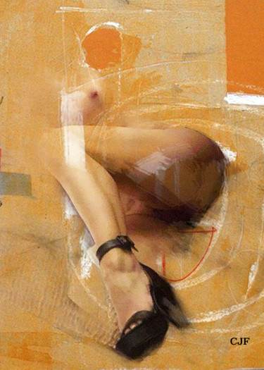 Arts numériques intitulée "Swange" par Jean-François Caudry, Œuvre d'art originale, Peinture numérique