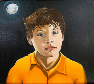 Peinture intitulée "Octavio : le fils" par Jean-François Ferbos, Œuvre d'art originale, Huile