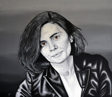 Peinture intitulée "L'actrice" par Jean-François Ferbos, Œuvre d'art originale, Huile