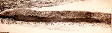 Отпечатки и Гравюры под названием "Pluie et tonnerre s…" - Jean-François Jullien, Подлинное произведение искусства, гравюра