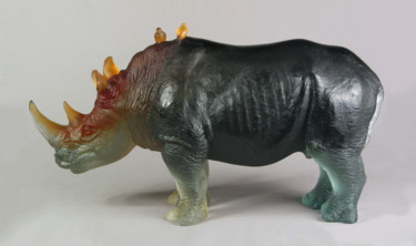 "rhinocéros" başlıklı Heykel Jean-François Leroy tarafından, Orijinal sanat