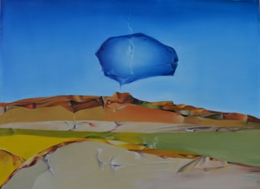 Painting titled "Il sera bientôt une…" by Jean Gounin, Original Artwork, Oil