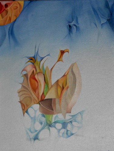 Malarstwo zatytułowany „plantes épineuses” autorstwa Jean Gounin, Oryginalna praca, Olej