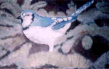 Peinture intitulée "Gaie Bleu" par Jean-Guy Lépine, Œuvre d'art originale