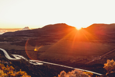 Fotografía titulada "Plaine des sables" por Jean-Guy Nakars, Obra de arte original, Fotografía digital