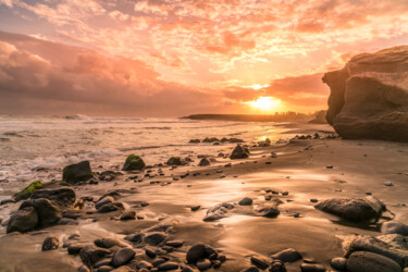 Photographie intitulée "Golden sand" par Jean-Guy Nakars, Œuvre d'art originale, Photographie numérique