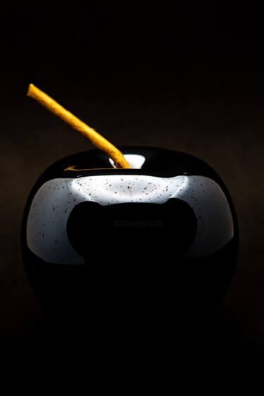 Fotografia zatytułowany „Apple Art” autorstwa Jean-Guy Nakars, Oryginalna praca, Fotografia cyfrowa